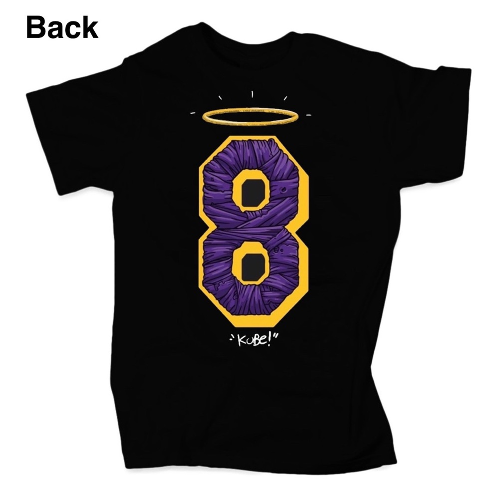 Kobe tribute unisex t-shirt (Front is blank) - Picture 1 of 1